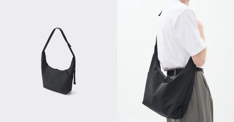 搶先日本上架！gu 推出全新「柔軟尼龍斜背包」：四種質感色系、材質升級、尺寸更實用