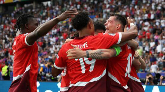 euro 2024: switzerland knock out champions italy, enter quarters