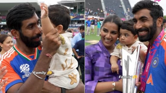 Jasprit Bumrah, Sanjana Ganesan's Adorable Moment With Son Steals The ...