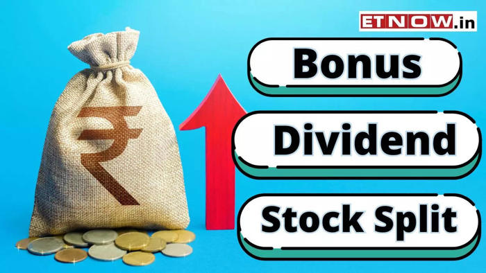 rs 100 dividend + 4:1 bonus shares + stock split: 438% return in 1 yr - triple delight by small cap firm | check record date