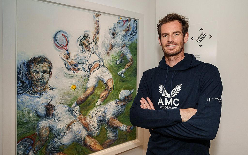 how fine art became a hobby for andy murray and the pro tennis community