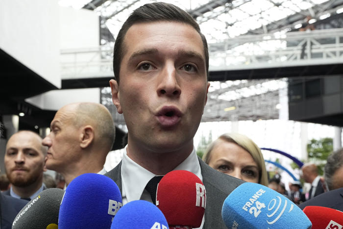 france's exceptionally high-stakes election has begun. the far right leads preelection polls