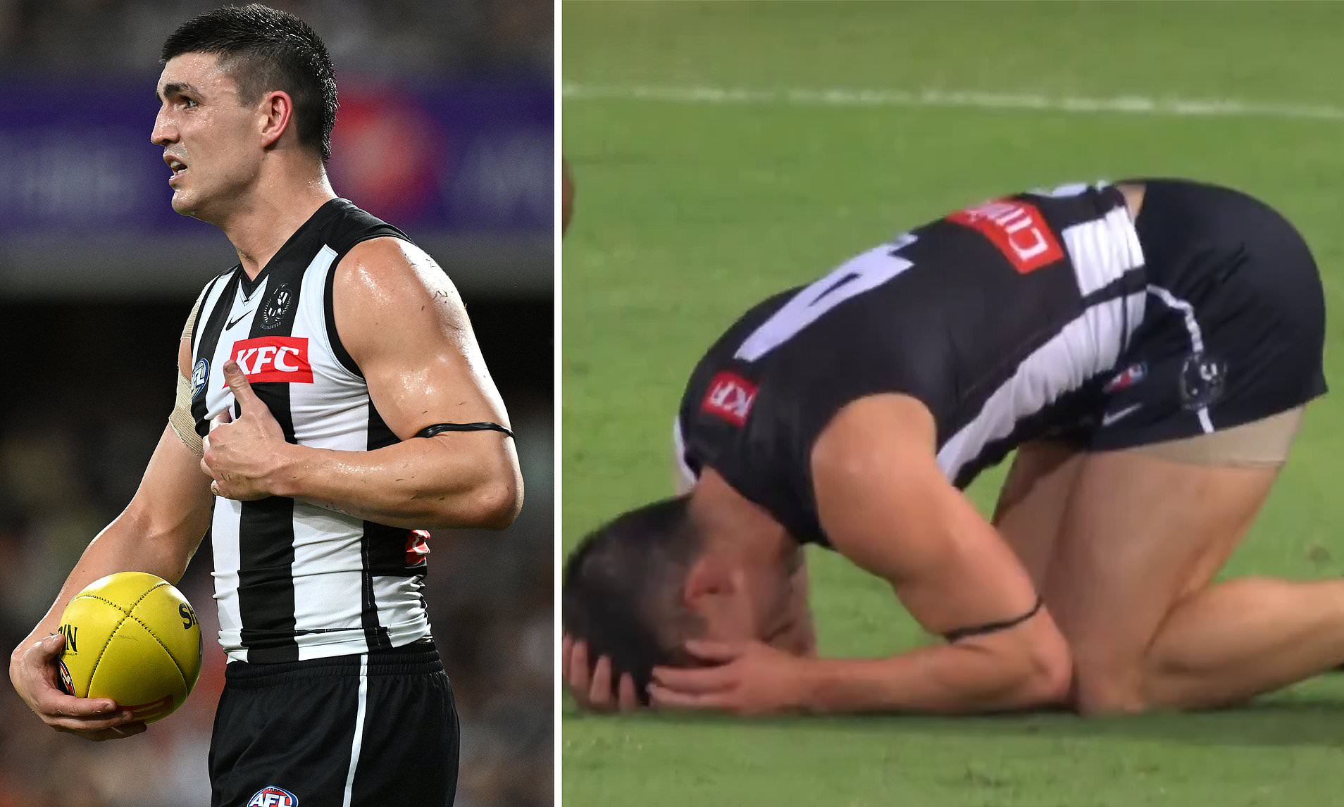 Magpies Star Brayden Maynard Accused Of Staging As Fans Call On AFL To ...