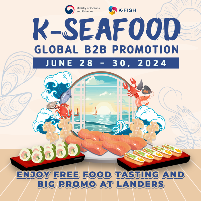 join k-seafood global b2b week and experience the taste of korea