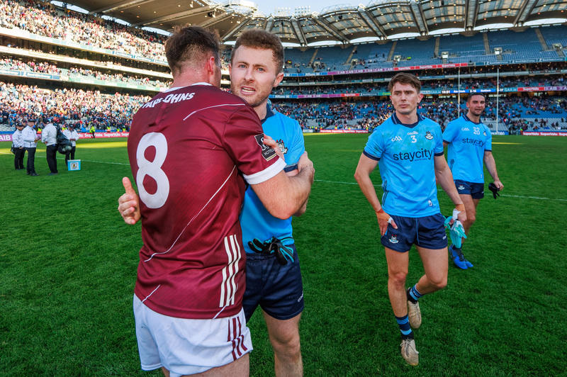 'it’s pretty raw, emotional for us' - dublin left down and out, galway claim stunning win