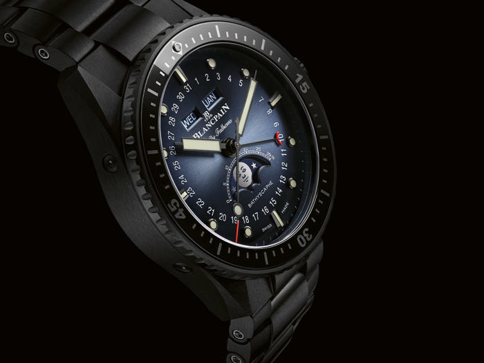 blancpain drops first-ever fully ceramic fifty fathoms dive watch