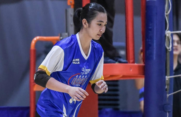 lady falcon lucille almonte ready to spread her wings