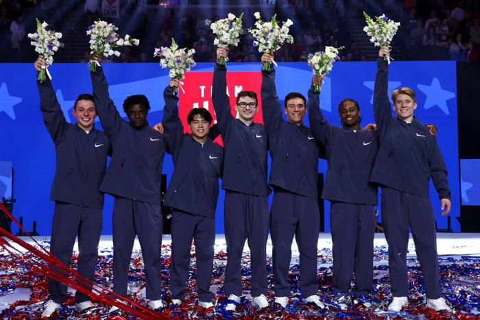 meet the u.s. men’s gymnastics team headed to the paris olympics