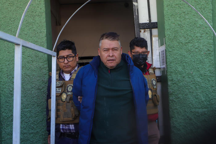 general zúñiga, que lideró el intento de golpe de estado en bolivia, es enviado a cárcel de máxima seguridad