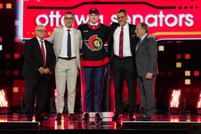 size matters: reviewing the ottawa senators draft class of 2024, brought to you by upper deck