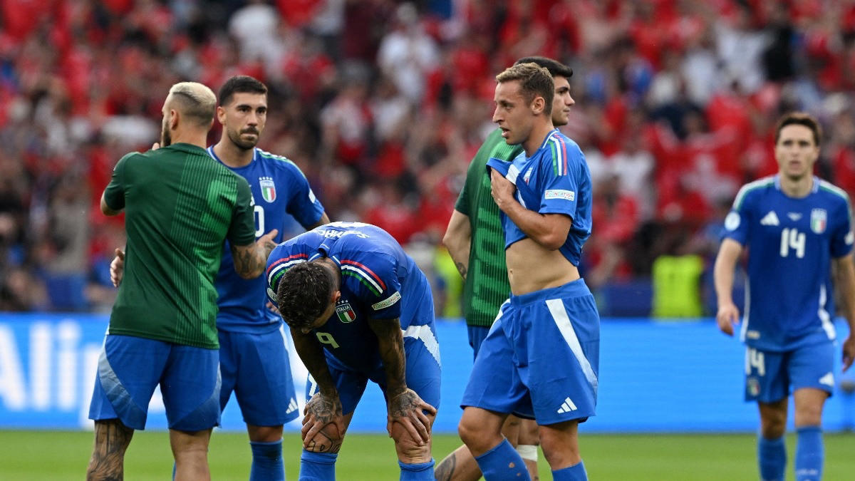 euro 2024: italy's title defence ends in round of 16 as spirited switzerland progress