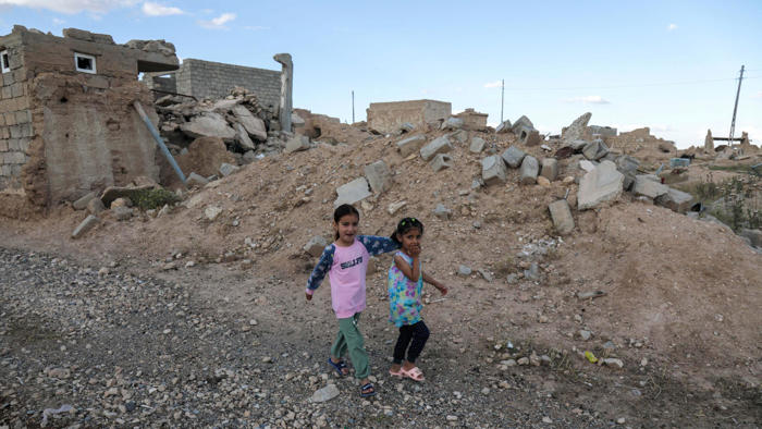 young women fear return to a broken land of rubble and brutality