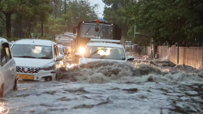 imd's heavy rainfall forecast for these states after sudden downpour paralyses delhi