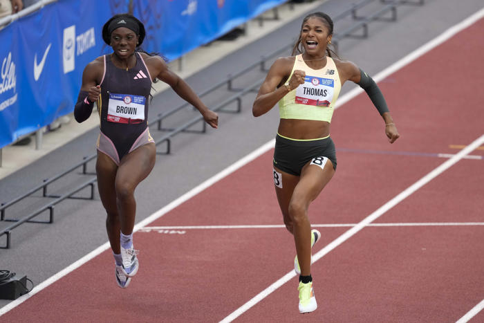 sha'carri richardson finishes 4th, won't have spot in 200 meters at olympics