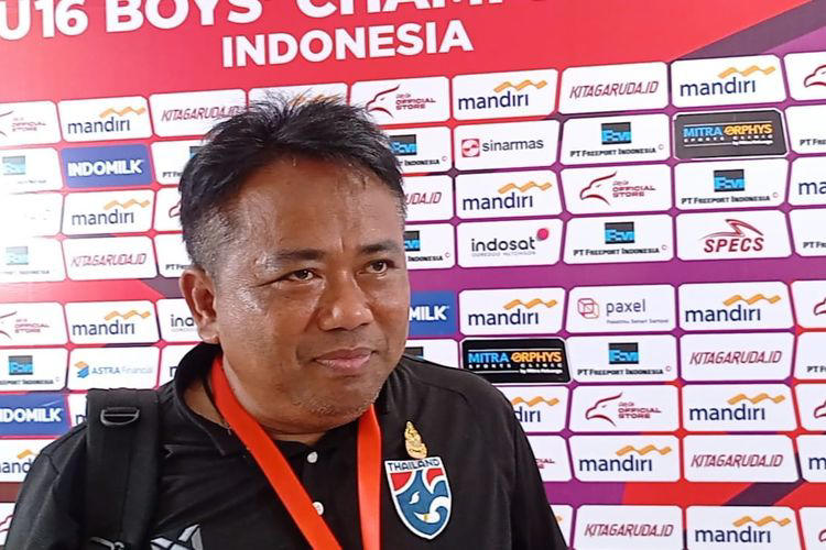 asean cup u-16 2024 - pelatih thailand merasa diuntungkan tak lawan indonesia di semifinal
