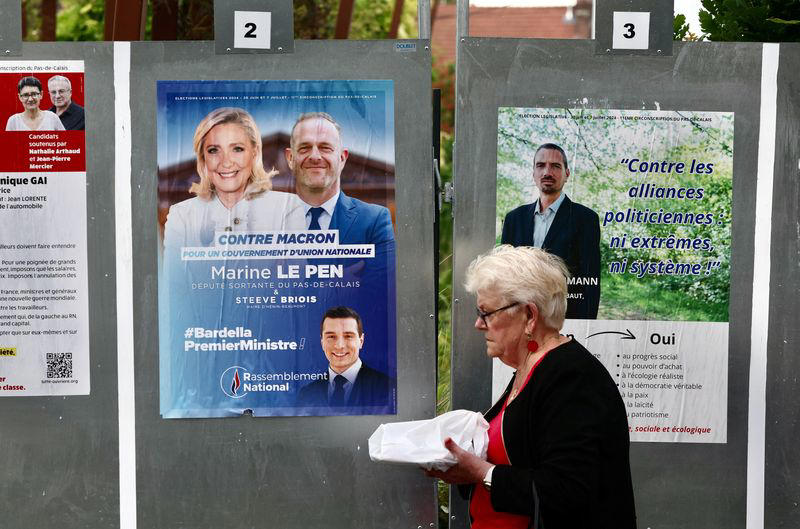 france begins voting in election that could hand power to far right