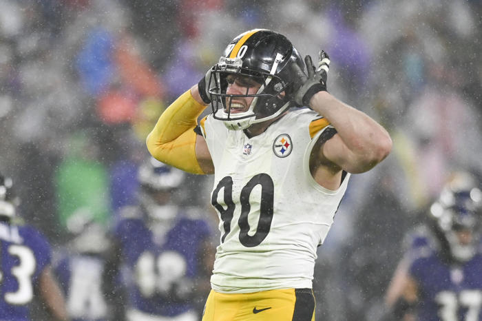 steelers' tj watt in danger of losing achievement to up and coming defender: 'i'm going for the record'