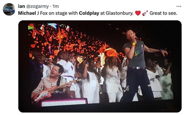how to, whoever got knighted wearing shorts! coldplay's chris martin honours wheelchair-bound glastonbury founder sir michael eavis, 88, in touching on-stage tribute before inviting michael j fox to join him playing guitar on fix you amid his parkinson's battle