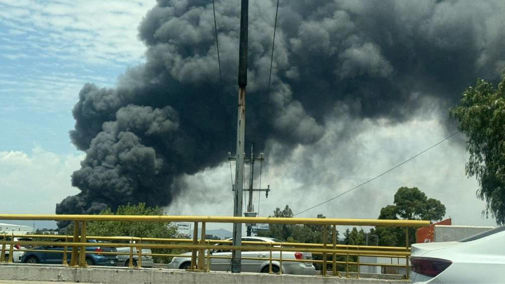 incendio en fábrica de aceites en cuautitlán izcalli