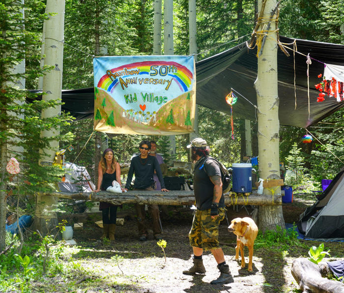 gathering of 10,000 hippies in forest shut down as rainbow family threatened with jail