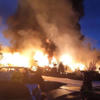 Fire erupts in Nizhny Novgorod warehouse - Explosions reported<br>