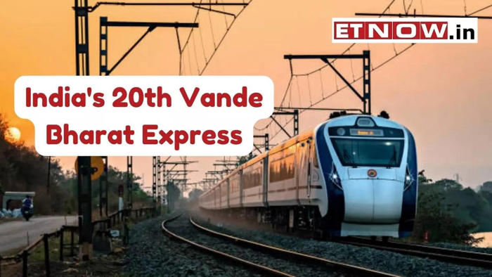 india's 20th vande bharat express: over 1.64 lakh passengers, rs 31.32 cr revenue in 1 year - check route, distance, travel time and more