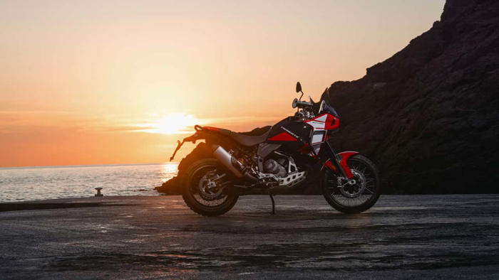 ducati's desertx discovery wants you to go off-road, not pavement