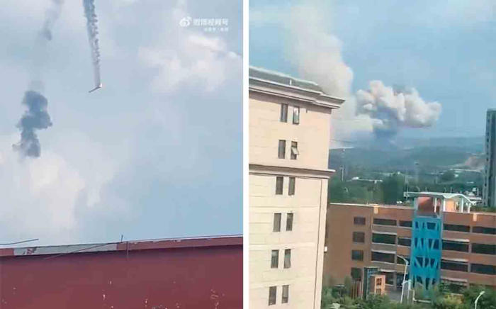 vídeo mostra explosão durante testes do foguete reutilizável tianlong-3 na china
