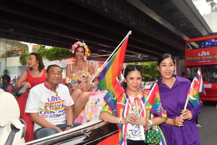 ชมภาพขบวน ‘love pride parade 2024’ สุดยิ่งใหญ่! ยาวสุดในเอเชียกว่า 6 กิโลเมตร