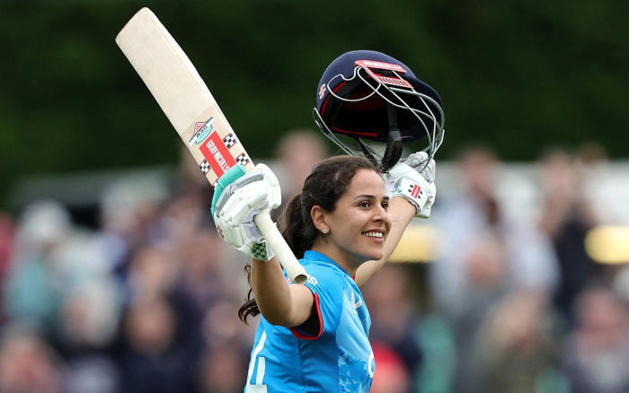 maia bouchier comes of age as maiden century gives england odi series win over new zealand