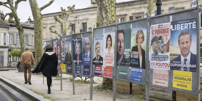 elecciones en francia: votantes salen en masa para los comicios