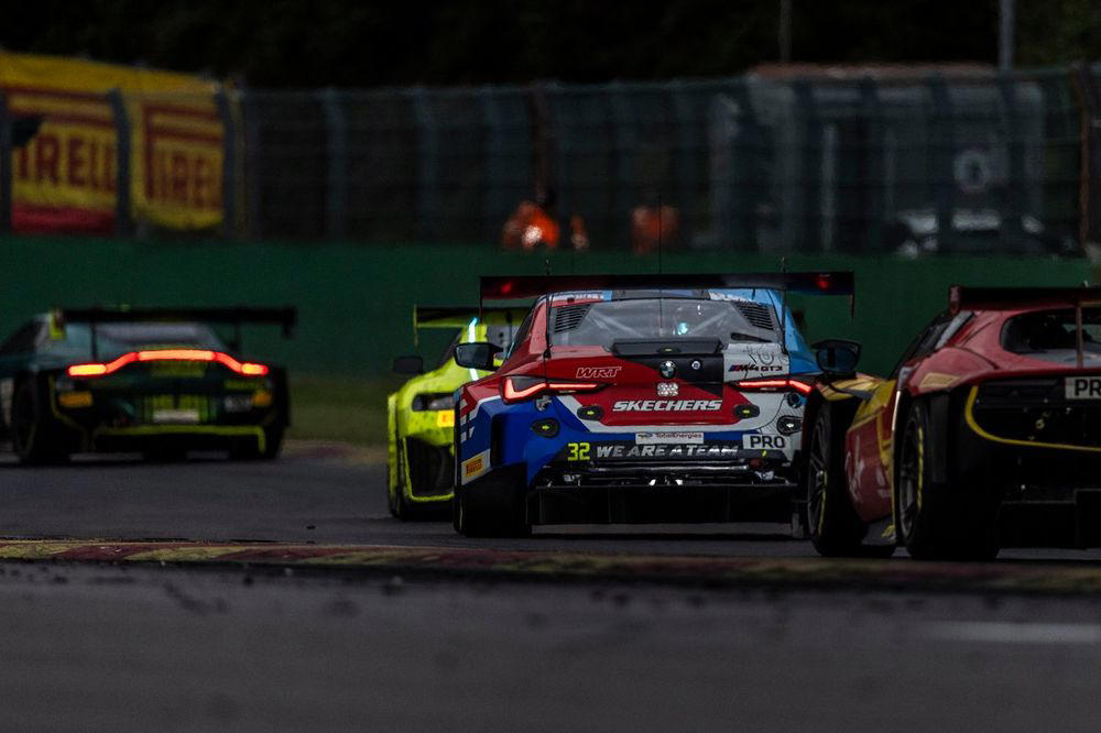 spa 24 hours: aston martin wins after ferrari blocked at pit entry