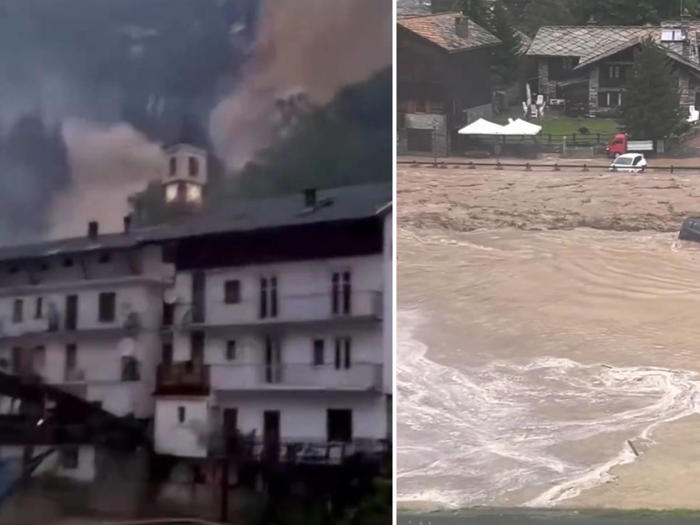 alluvioni, frane e smottamenti: il maltempo sferza piemonte e valle d'aosta