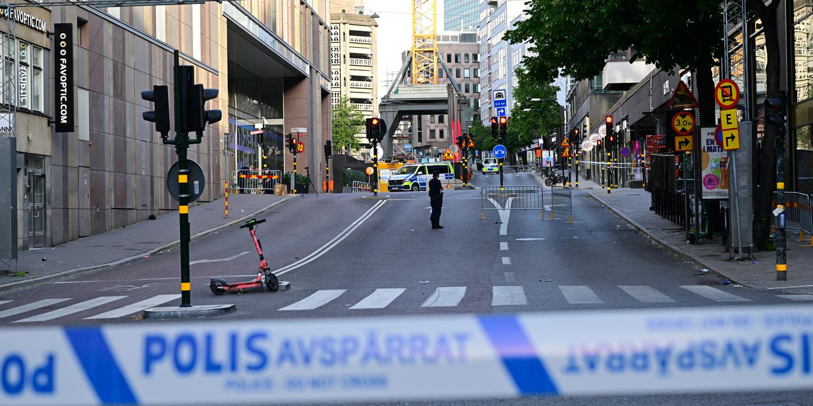 13-åring Gripen Efter Skottlossning I Stockholm