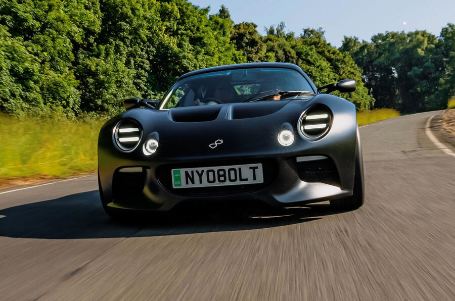 british firm's ultra-light, rapid-charging ev sports car hits the road
