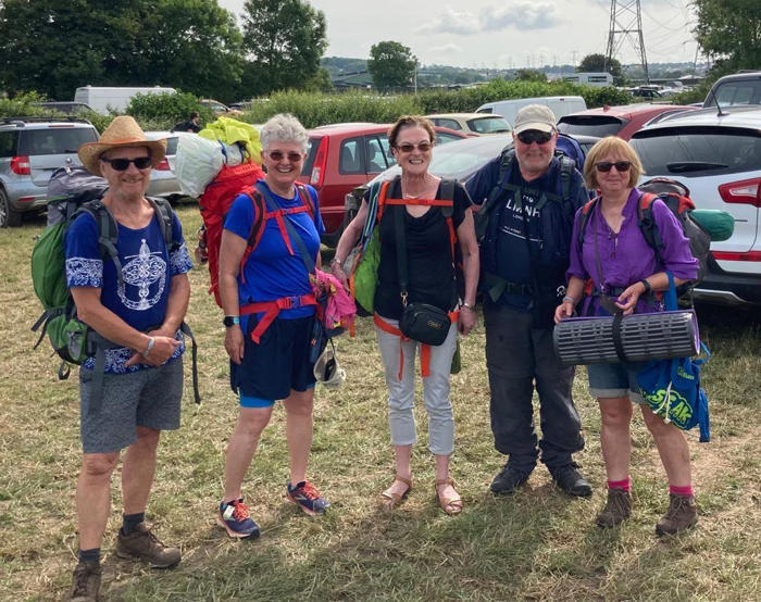 as a 75 year-old glastonbury devotee, there's one thing i have to pack