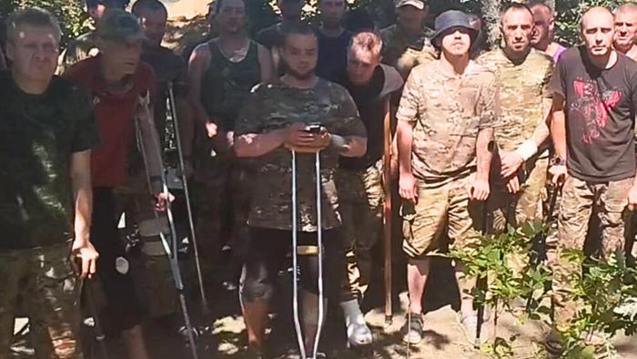 luhansk soldiers sent from hospital to front line plead for help