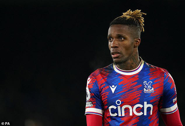 wilfried zaha tipped for premier league return after just one season at galatasaray, with 'three clubs interested in £300k-a-week star'
