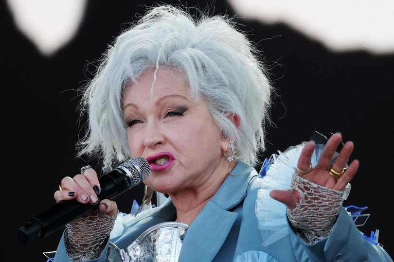 cyndi lauper makes low-key glastonbury comeback hours after blighted set