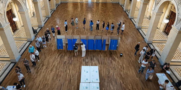 rekordhögt valdeltagande i halvtid i ödesvalet