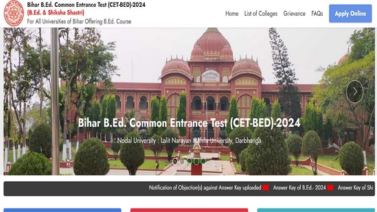 Bihar B.Ed CET Result 2024 Declared At Biharcetbed-lnmu.in, Direct Link ...