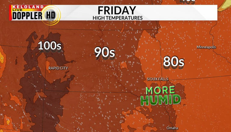 Warmer and more humid weather ahead; Isolated t-storms possible