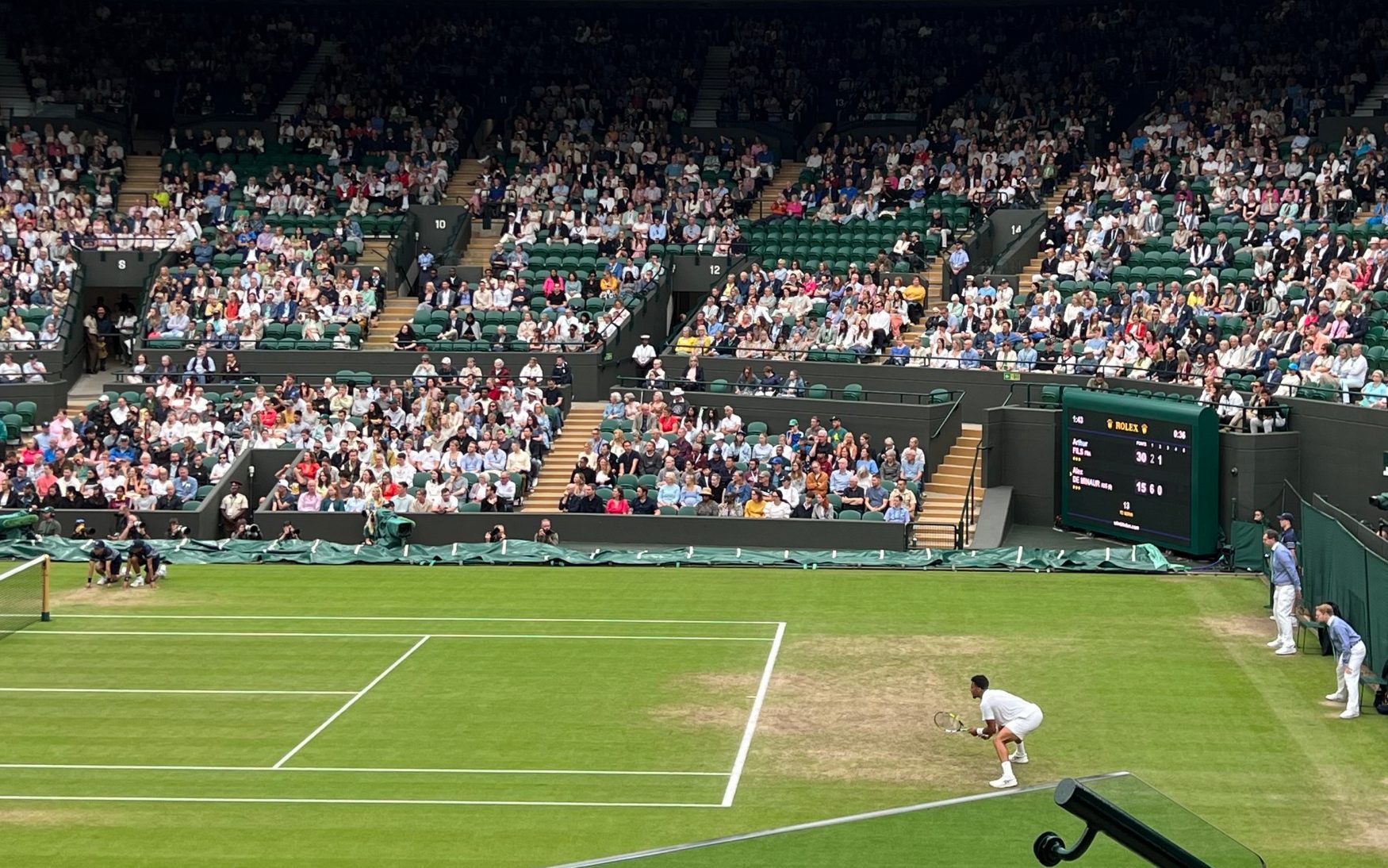 Wimbledon Defends Empty Seats On Show Courts At Start Of Week Two