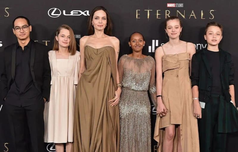 Angelina Jolie's Son Knox, 15, Is Now Taller Than The Actress, Looks So ...