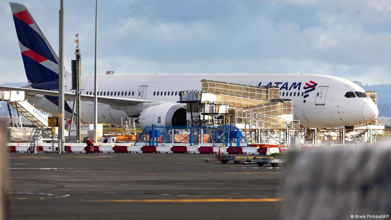 Boeing 787 da Latam perdeu altitude abruptamente durante um voo entre Sydney, na Austrália, e Auckland, na Nova Zelândia