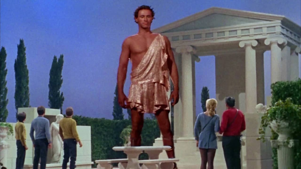 <p>On paper, there’s nothing wrong with suggesting that Apollo and other deities from Greek mythology are <em>Star Trek </em>aliens who visited Earth in the past. But the execution of the season two <em>Star Trek</em> episode “Who Mourns for Adonis” reduces them to pure cheese. Apollo bellows at the <em>Enterprise</em> crew and zaps Chekov, but his story falls short of his high-minded ideals.</p><p>Under Kirk’s command, the <em>Enterprise</em> encounters a lot of god-like beings. However, Apollo gets outdone by the most notable deity in Kirk’s career — the alien who calls himself God in <em>Star Trek V: The Final Frontier</em>. Without question, <em>Star Trek V</em> belongs toward the bottom of <em>Trek</em> movies, despite (or because of) William Shatner’s direction. But it does feature an imposing god-creature, a subtable big-screen take on a familiar <em>Trek</em> trope.</p>