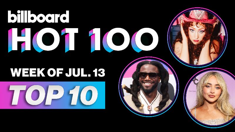 Billboard Hot 100 Top 10 Countdown For July 13, 2024 | Billboard News