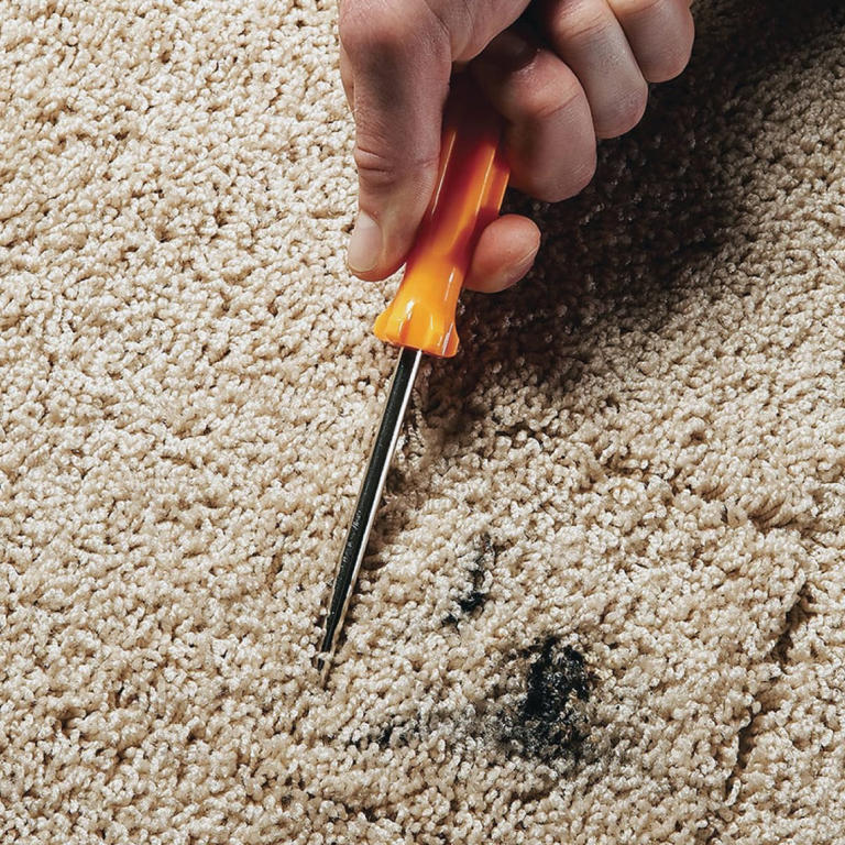 How To Repair a Hole in Carpet and Fix Other Common Problems