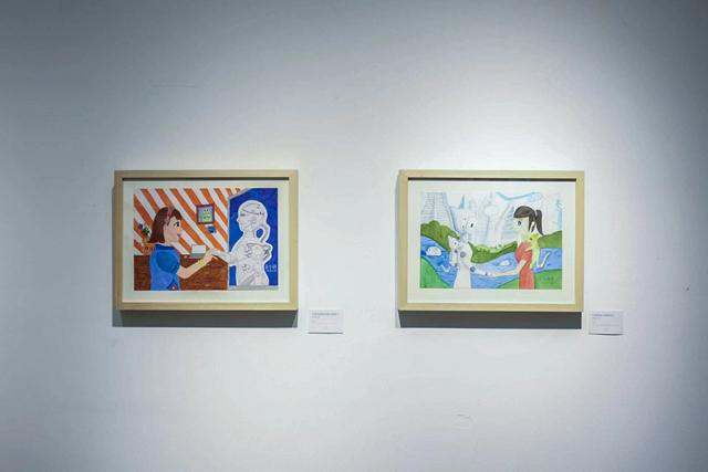 第九届"我爱颜色——小天才绘画大赛"作品展西安开幕