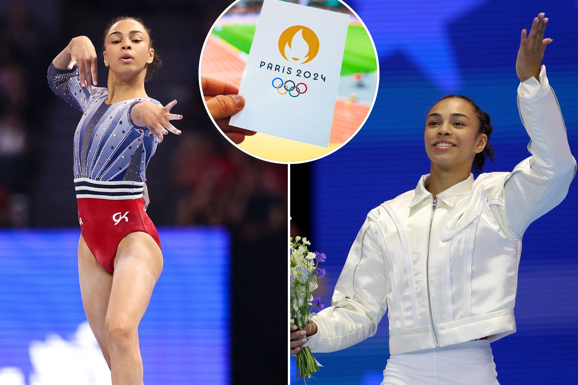 How 16-year-old Jersey Girl Hezly Rivera Beat Simone Biles On The Beam ...